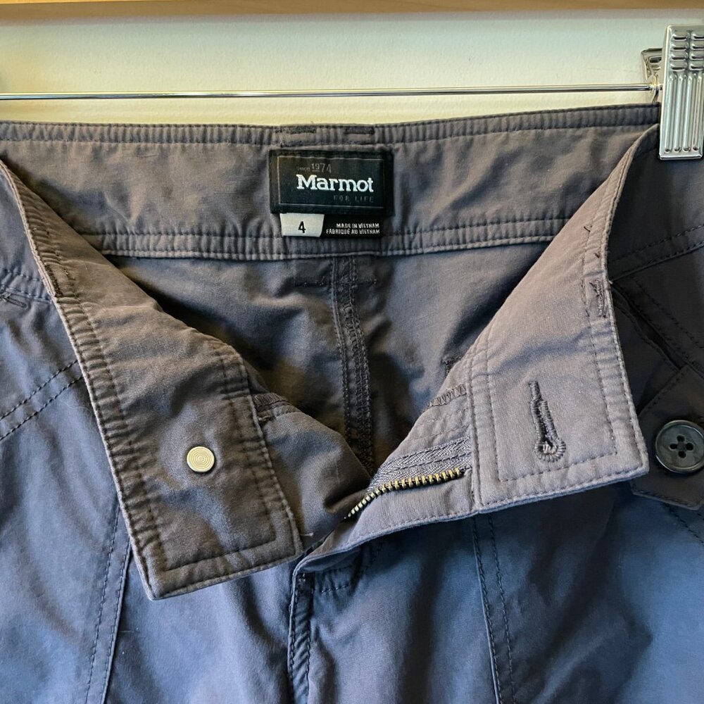 Marmot Convertible Pants (pants & capris), Size: 4, Color: Gray - Picture 4 of 8